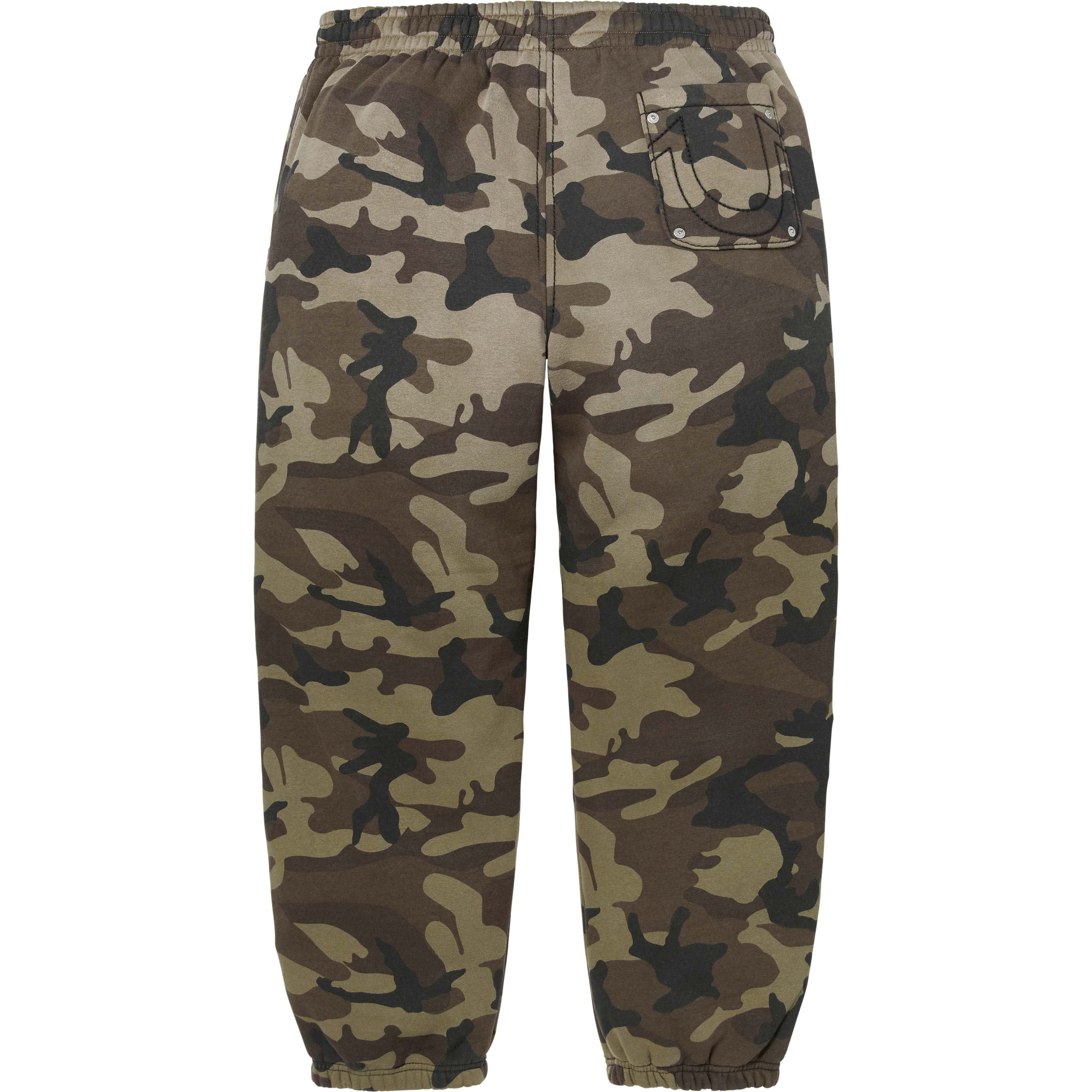 Supreme Supreme True Religion Sweatpant (FW25) - Brown Camo - $198