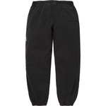 Supreme Washed Old English Sweatpant (FW25) - Black