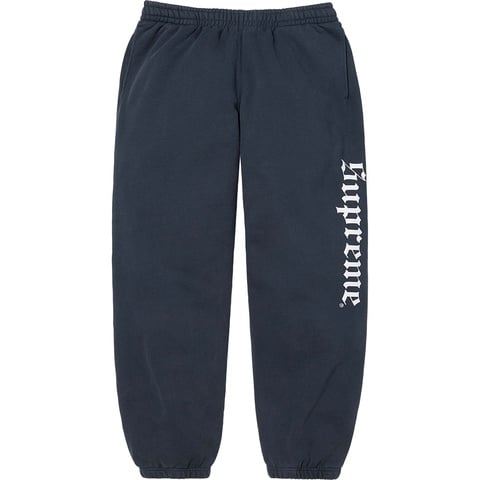 Washed Old English Sweatpant - fall/winter 2025 - Supreme