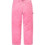 Supreme Wide Wale Corduroy Painter Pant (FW25) - Pink