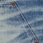 Supreme Worn Double Knee Denim Painter Jean (FW25) - Washed Indigo