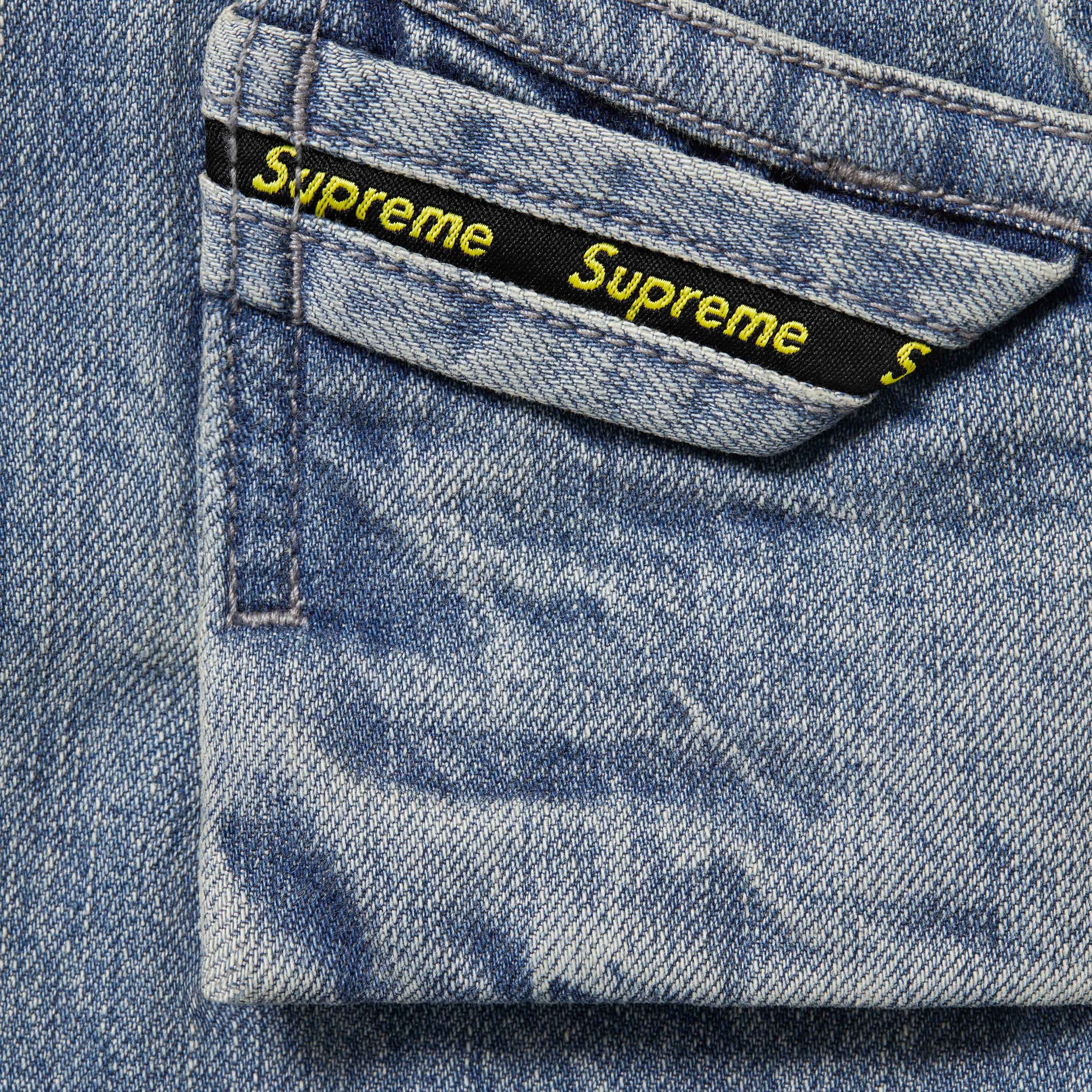 Supreme Zip-Off Utility Pant (FW25) - Denim - $198