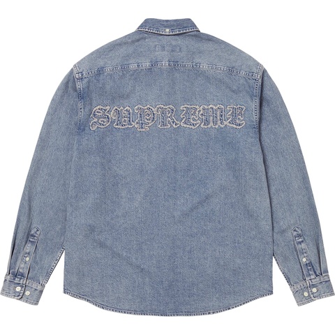 Appliqué Denim Shirt - fall/winter 2025 - Supreme