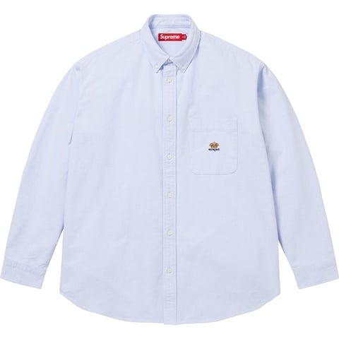 Loose Fit Flannel Oxford Shirt - SupremeCommunity