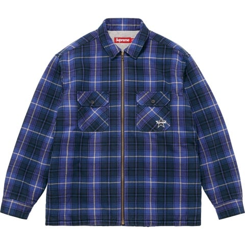 ジャケット・アウター Supreme Quilted Plaid Flannel Shirt Supreme Quilted Plaid Flannel Shirt Olive – YankeeKicks Online