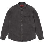 Supreme Appliqué Denim Shirt (FW25) - Black