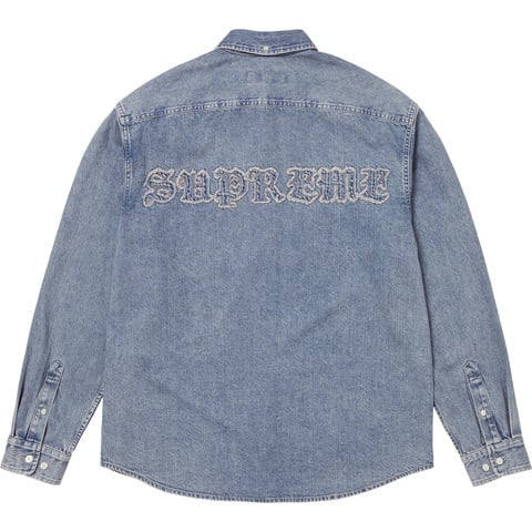 Appliqué Denim Shirt - fall/winter 2025 - Supreme