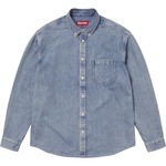 Supreme Appliqué Denim Shirt (FW25) - Indigo