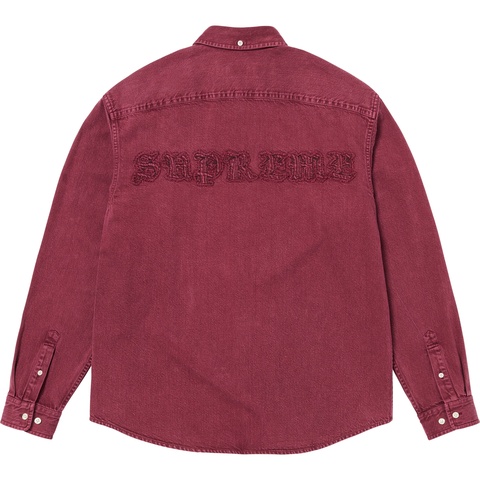 Appliqué Denim Shirt - fall/winter 2025 - Supreme