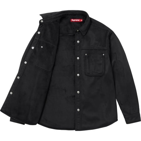 Faux Suede Snap Shirt - fall/winter 2025 - Supreme Faux Suede Snap Shirt - fall/winter 2025 - Supreme