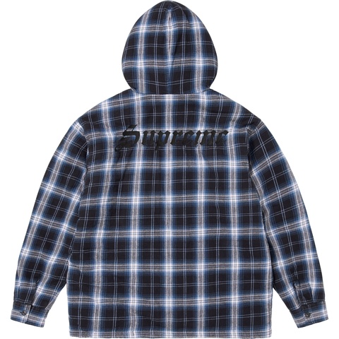 Lined Zip Up Hooded Flannel Shirt - SupremeCommunity