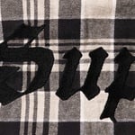 Supreme Lined Zip Up Hooded Flannel Shirt (FW25) - Light Tan