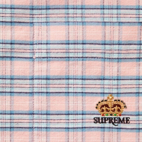 Loose Fit Flannel Oxford Shirt - SupremeCommunity