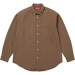 Supreme® Pinstripe Shirt Supreme Pinstripe Shirt Black Men's - FW25 - US
