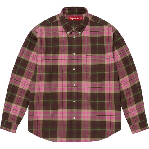 Plaid Flannel Shirt - fall/winter 2025 - Supreme