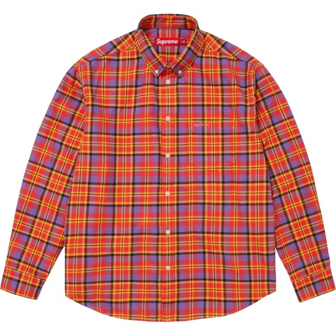 Plaid Flannel Shirt - fall/winter 2025 - Supreme