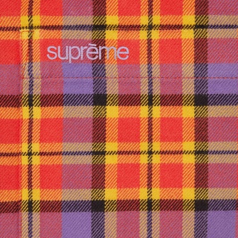Plaid Flannel Shirt - fall/winter 2025 - Supreme