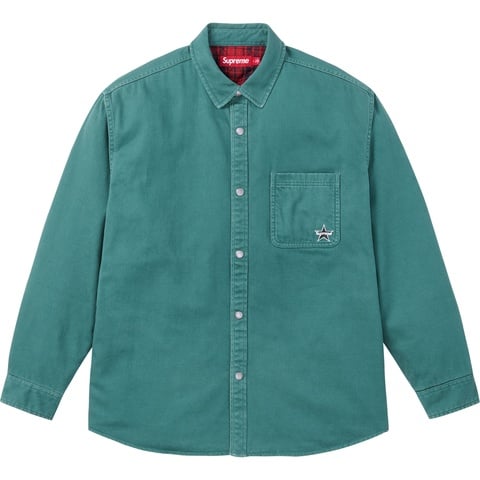 Quilted Lined Denim Snap Shirt - fall/winter 2025 - Supreme