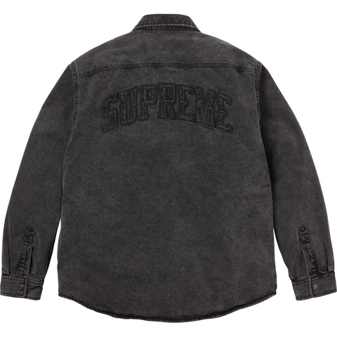 Shearling Lined Denim Work Shirt - Supreme