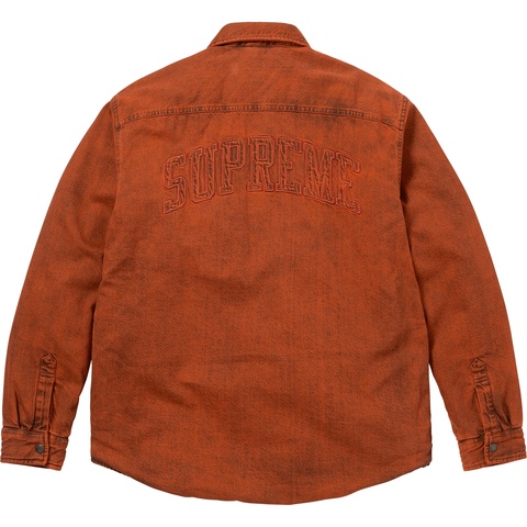 Shearling Lined Denim Work Shirt - Supreme