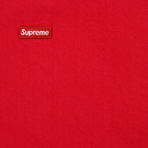 Supreme Small Box Denim Shirt - Red