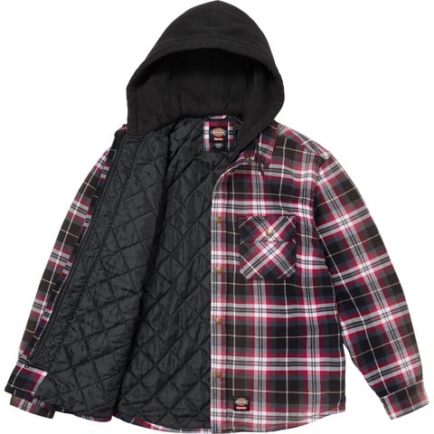 Supreme®/Dickies® Lined Zip Up Hooded Flannel Shirt - Supreme Supreme®/Dickies® Lined Zip Up Hooded Flannel Shirt - Supreme