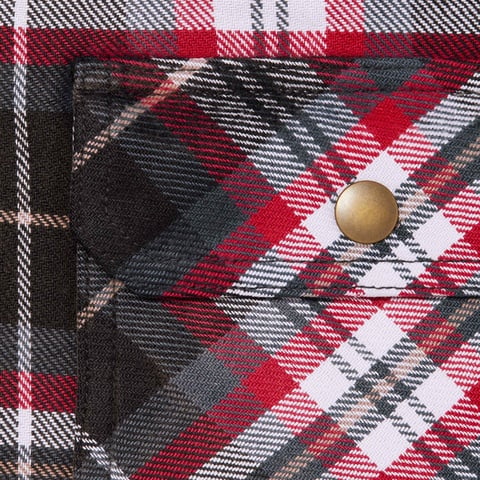 Supreme®/Dickies® Lined Zip Up Hooded Flannel Shirt - Supreme