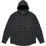Supreme Supreme Number (N)ine Hooded Flannel Shirt (FW25) - Black