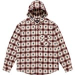 Supreme Supreme Number (N)ine Hooded Flannel Shirt (FW25) - White