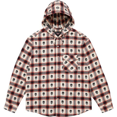Supreme®/Number (N)ine® Hooded Flannel Shirt - Supreme