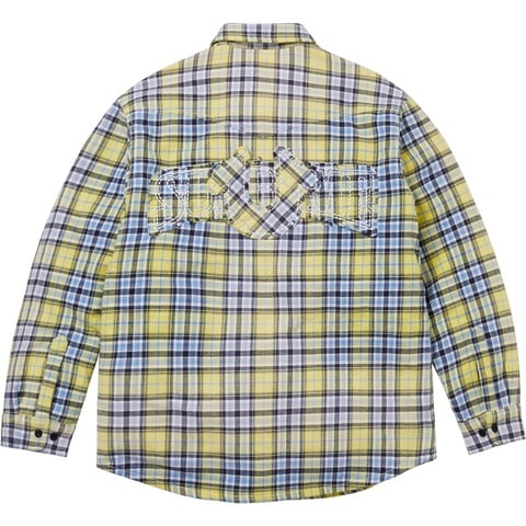 Supreme®/True Religion® Quilted Lined Plaid Flannel Shirt - Supreme