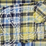 Supreme Supreme True Religion Quilted Lined Plaid Flannel Shirt (FW25) - Yellow