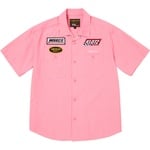 Supreme Supreme Vanson Leathers S S Work Shirt (FW25) - Pink