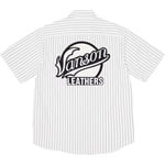 Supreme Supreme Vanson Leathers S S Work Shirt (FW25) - Stripe