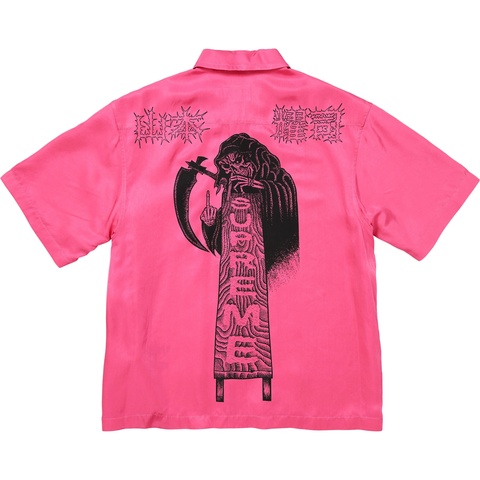 archive セットアップ y2k opium ピンク supreme Supreme®/Y's Silk Zip Up S/S Shirt - Supreme