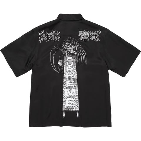Supreme®/Y's Silk Zip Up S/S Shirt - Supreme