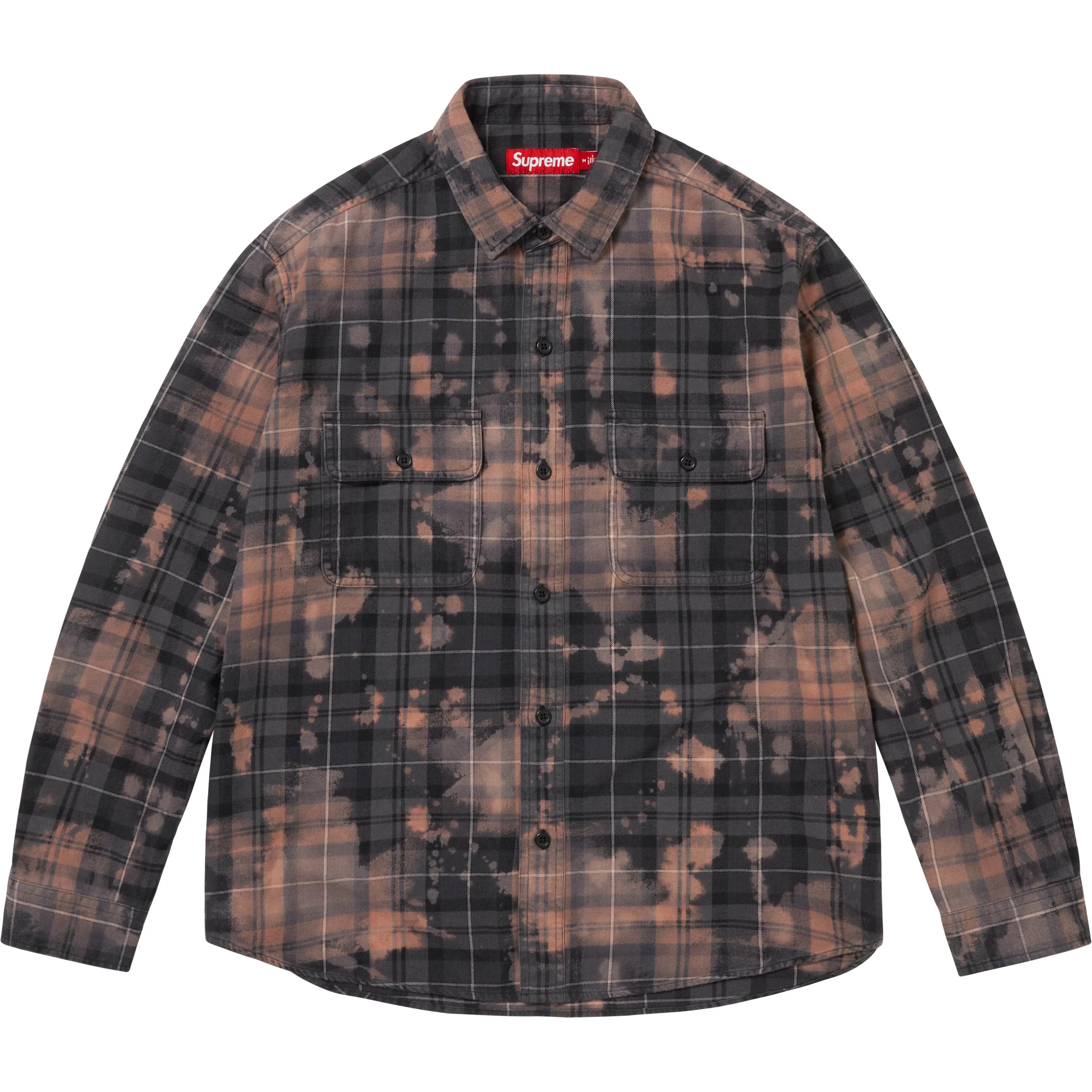 Supreme Supreme The Exorcist Flannel Shirt (FW25) - Black - $168