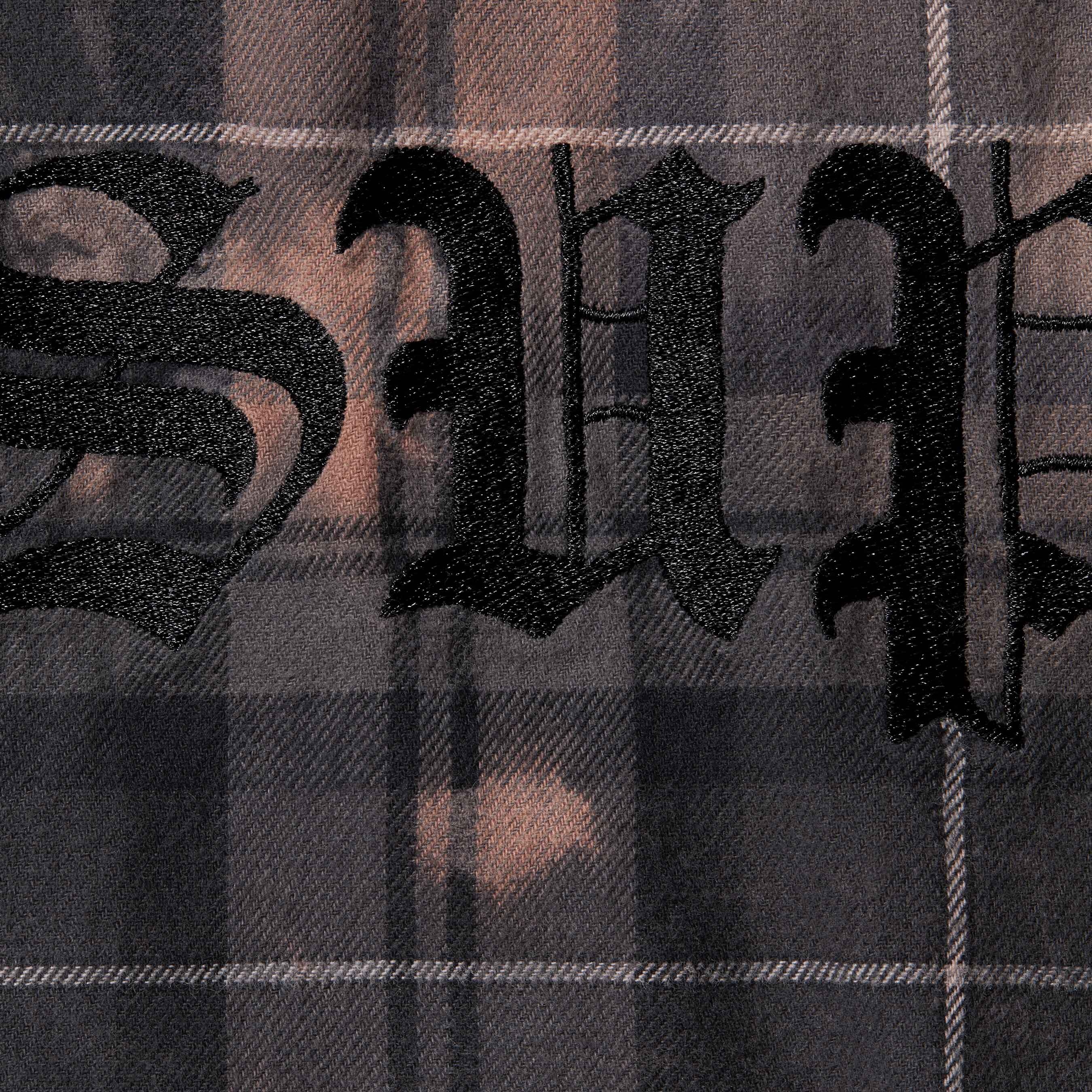 Supreme Supreme The Exorcist Flannel Shirt (FW25) - Black - $168