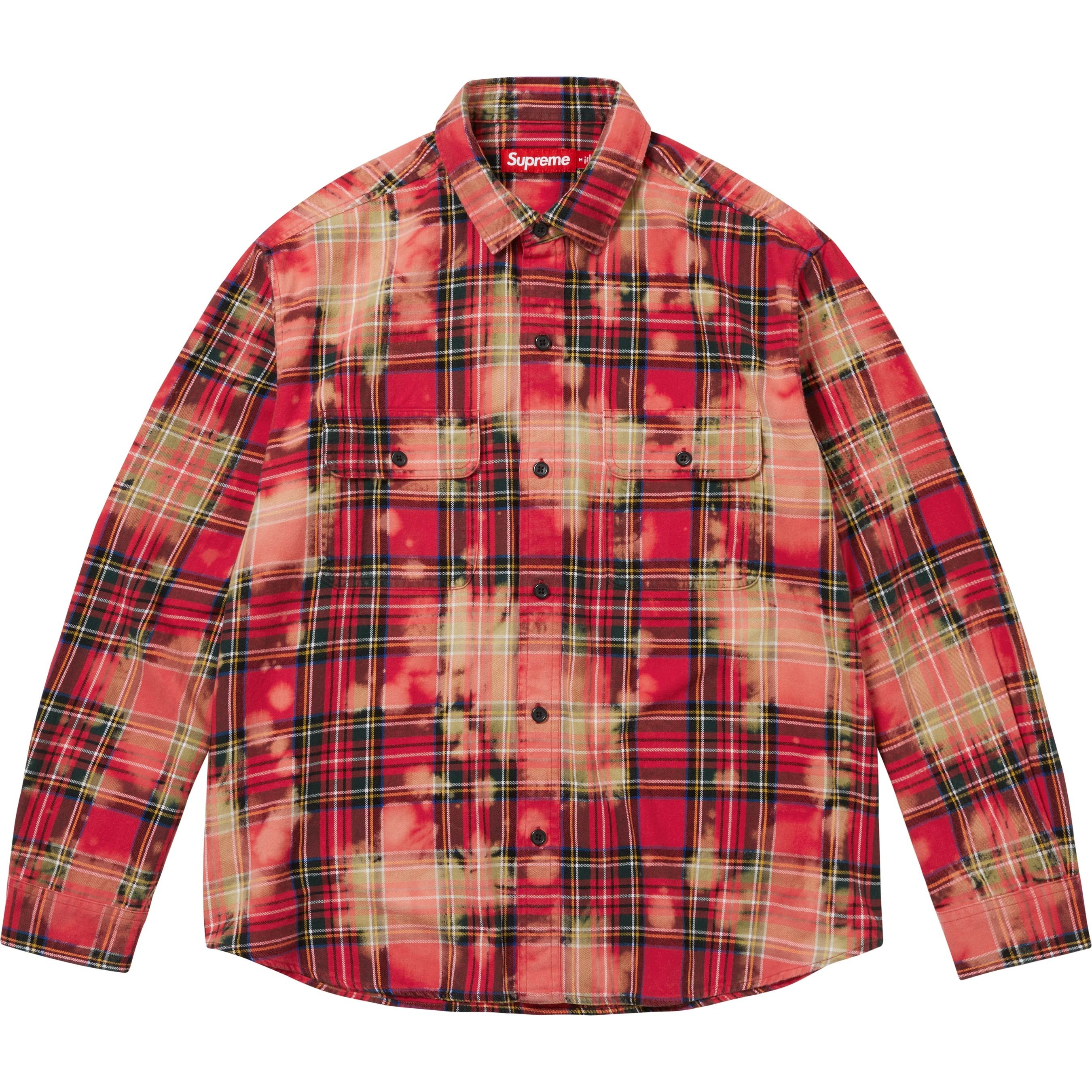 Supreme Supreme The Exorcist Flannel Shirt (FW25) - Red - $168
