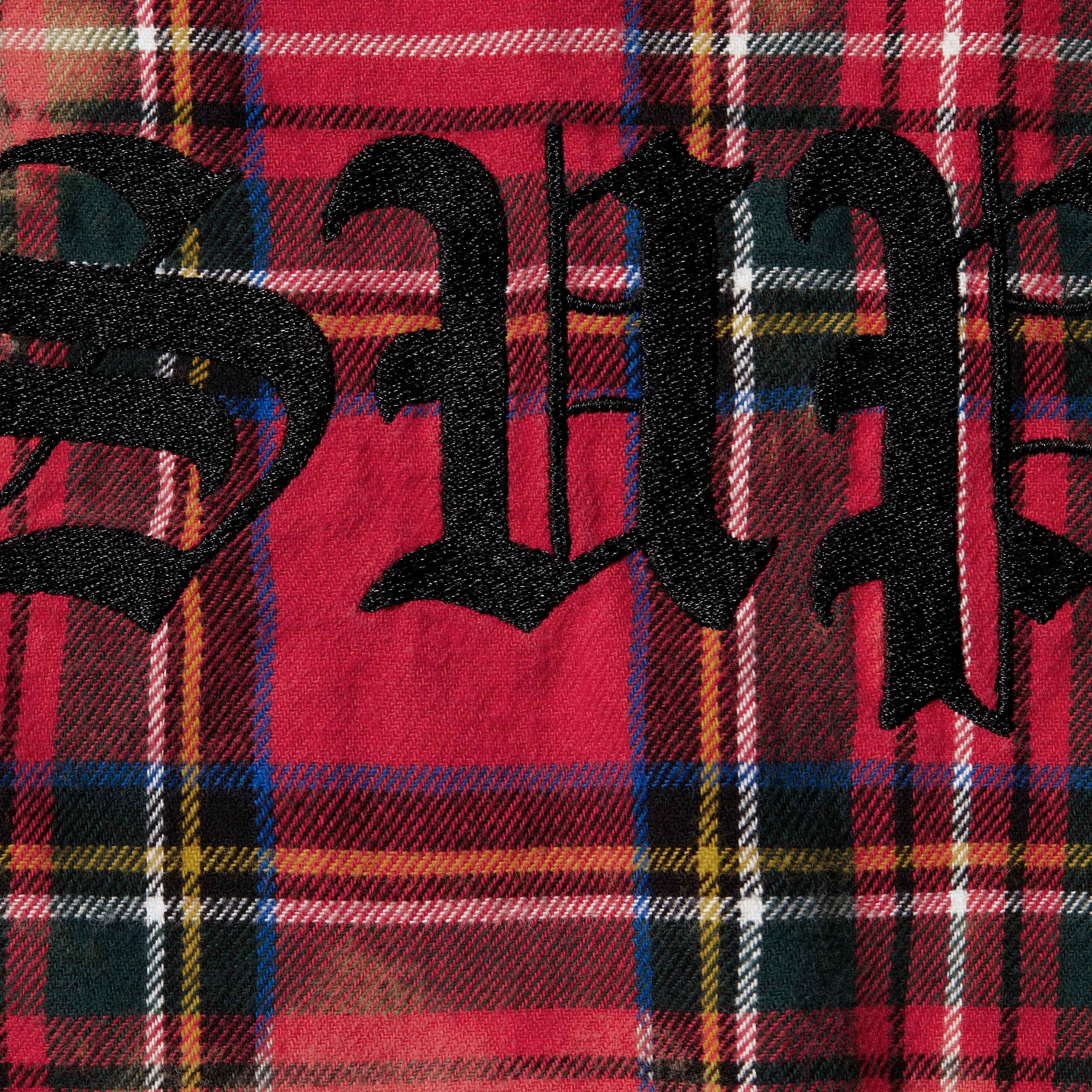 Supreme Supreme The Exorcist Flannel Shirt (FW25) - Red - $168