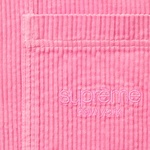 Supreme Wide Wale Corduroy Snap Shirt (FW25) - Pink