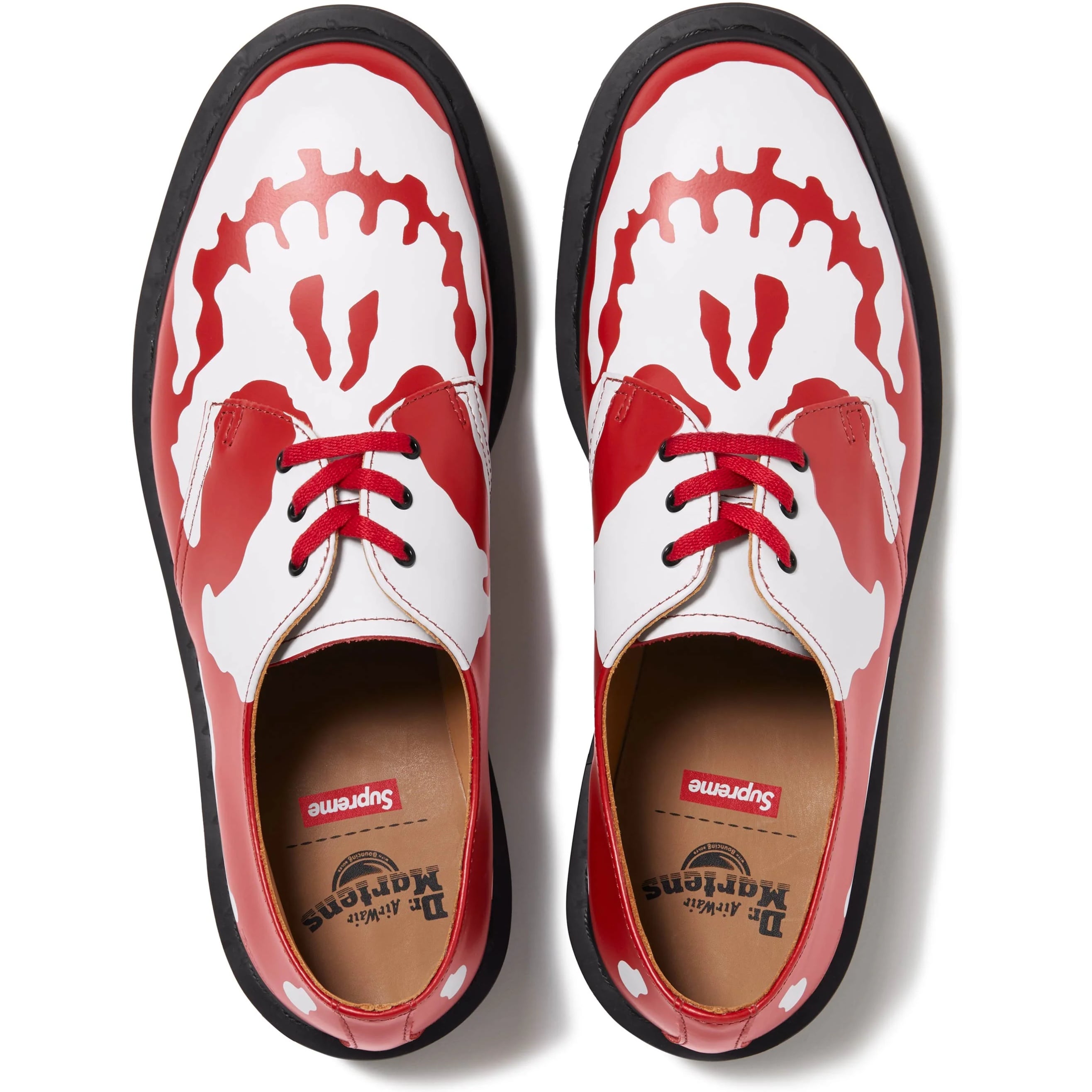 Supreme Supreme Dr. Martens 1461 3-Eye Shoe (FW25) - Red - $198