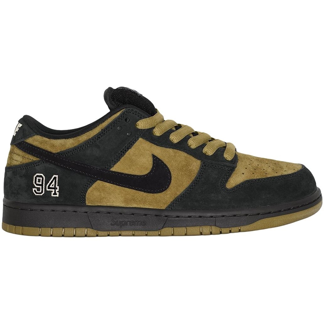 Supreme®/Nike SB Dunk Low Camper Green - SupremeCommunity