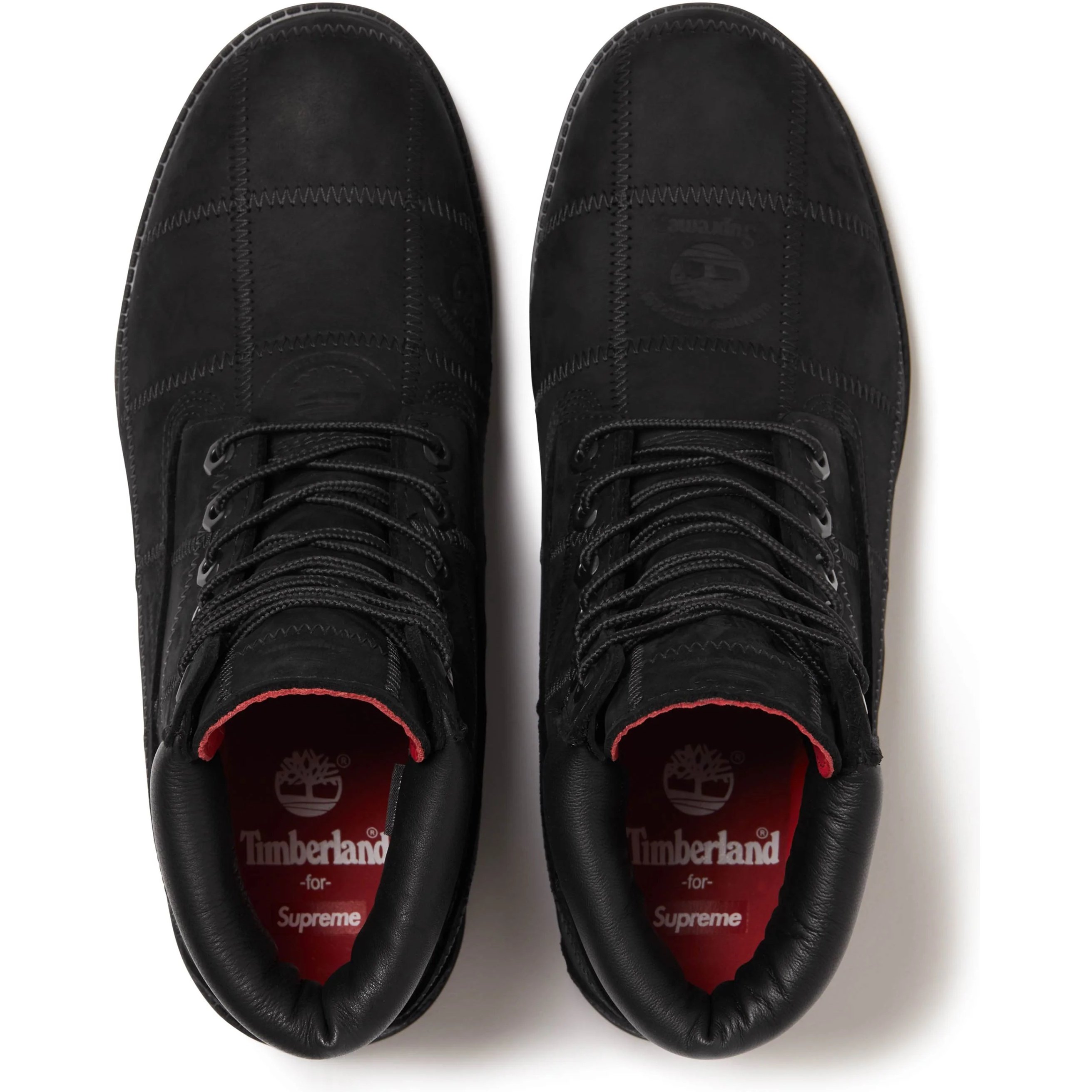 Supreme Supreme Timberland Patchwork 6" Premium Waterproof Boot (FW25) - Black - $248