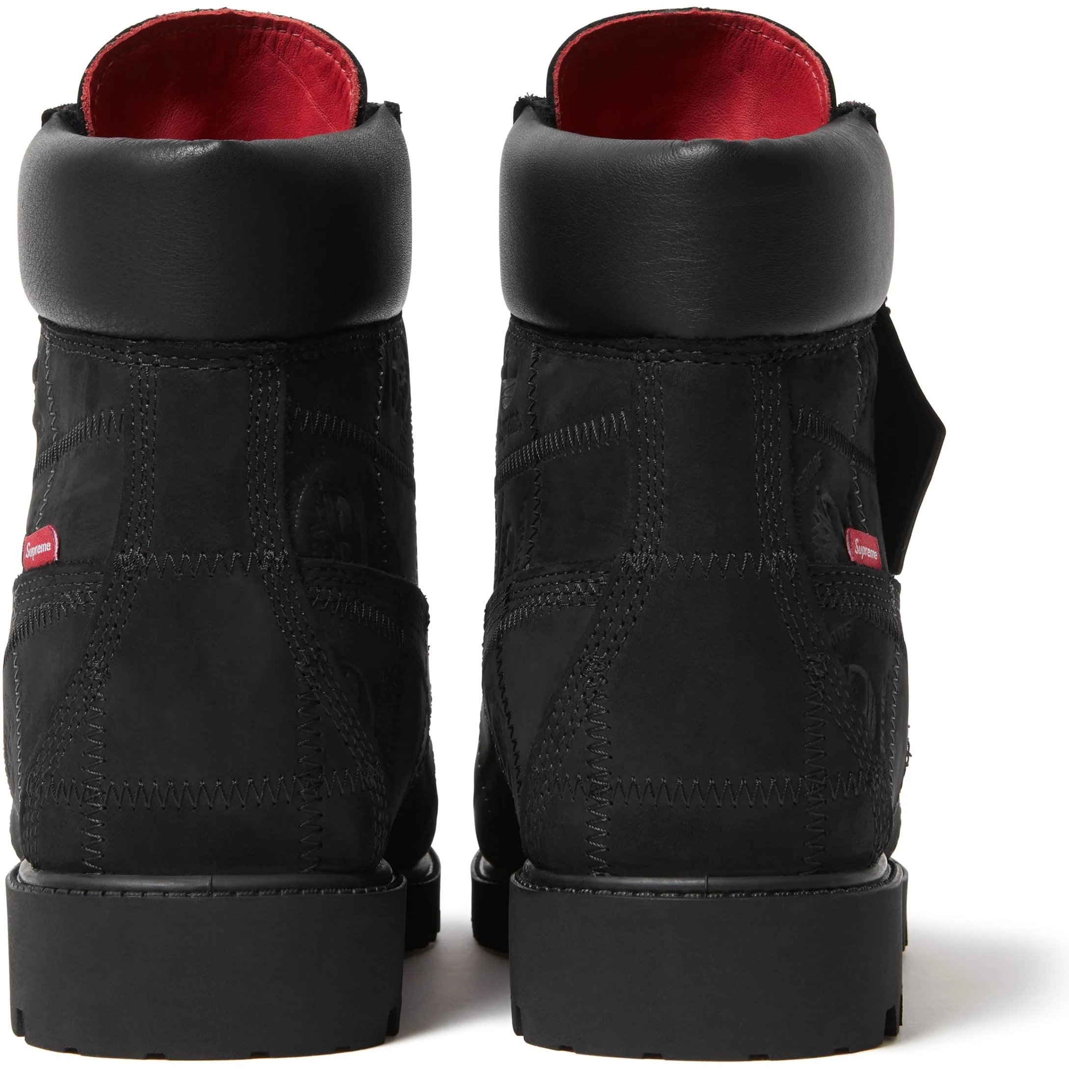 Supreme Supreme Timberland Patchwork 6" Premium Waterproof Boot (FW25) - Black - $248