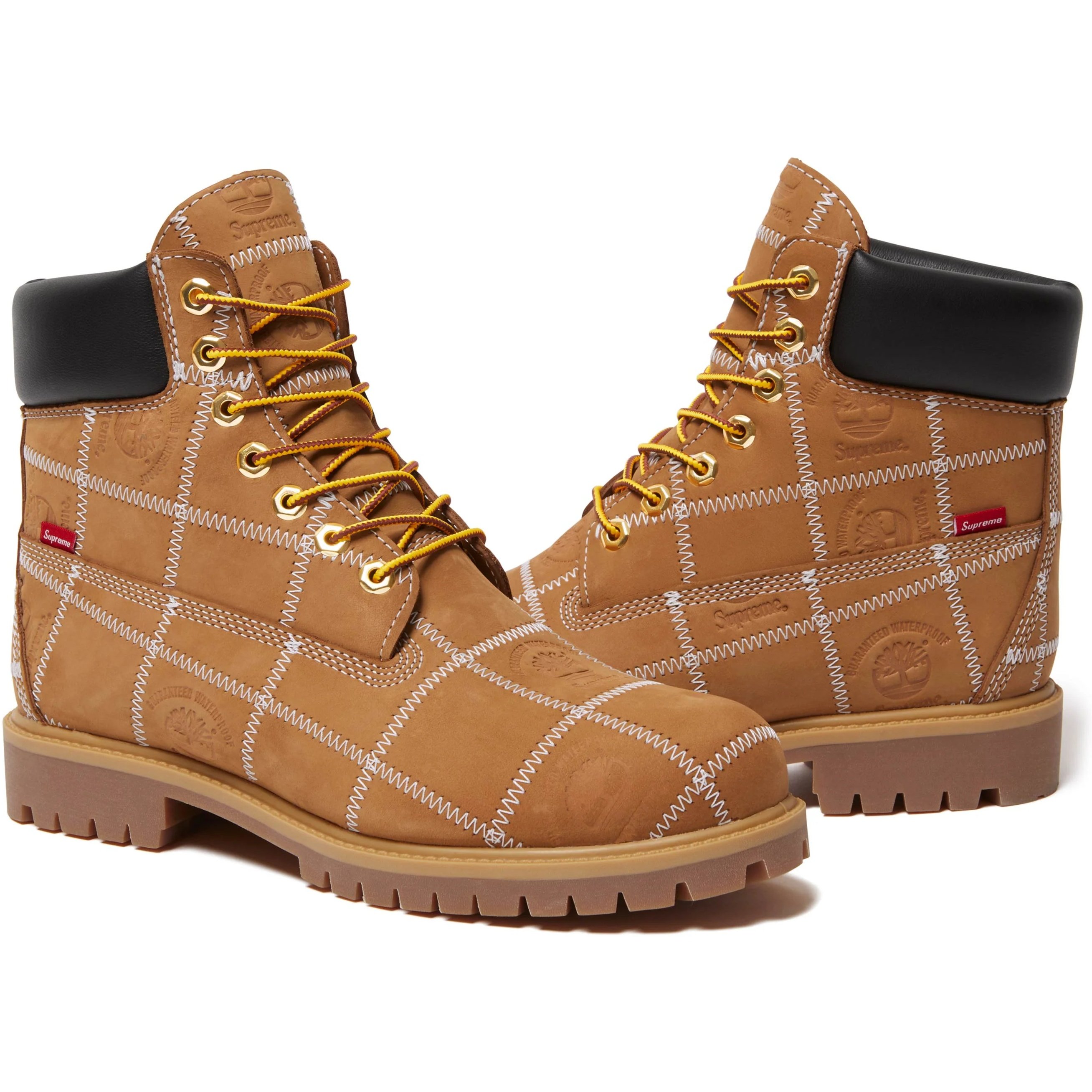 Supreme Supreme Timberland Patchwork 6" Premium Waterproof Boot (FW25) - Wheat - $248
