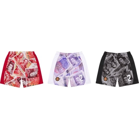 【Supreme × Michael Jackson Mesh Shorts Supreme Michael Jackson Dangerous Mesh Short Royal Men's - FW25 - US