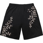 Supreme Floral Soccer Short (FW25) - Black