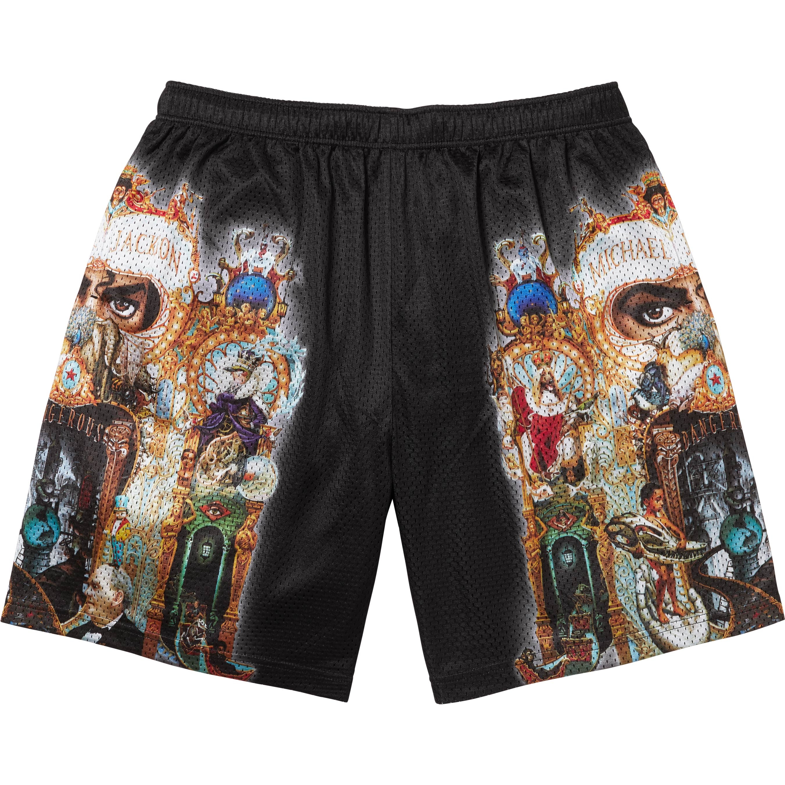 Supreme Michael Jackson Dangerous Mesh Short (FW25) - Black - $148