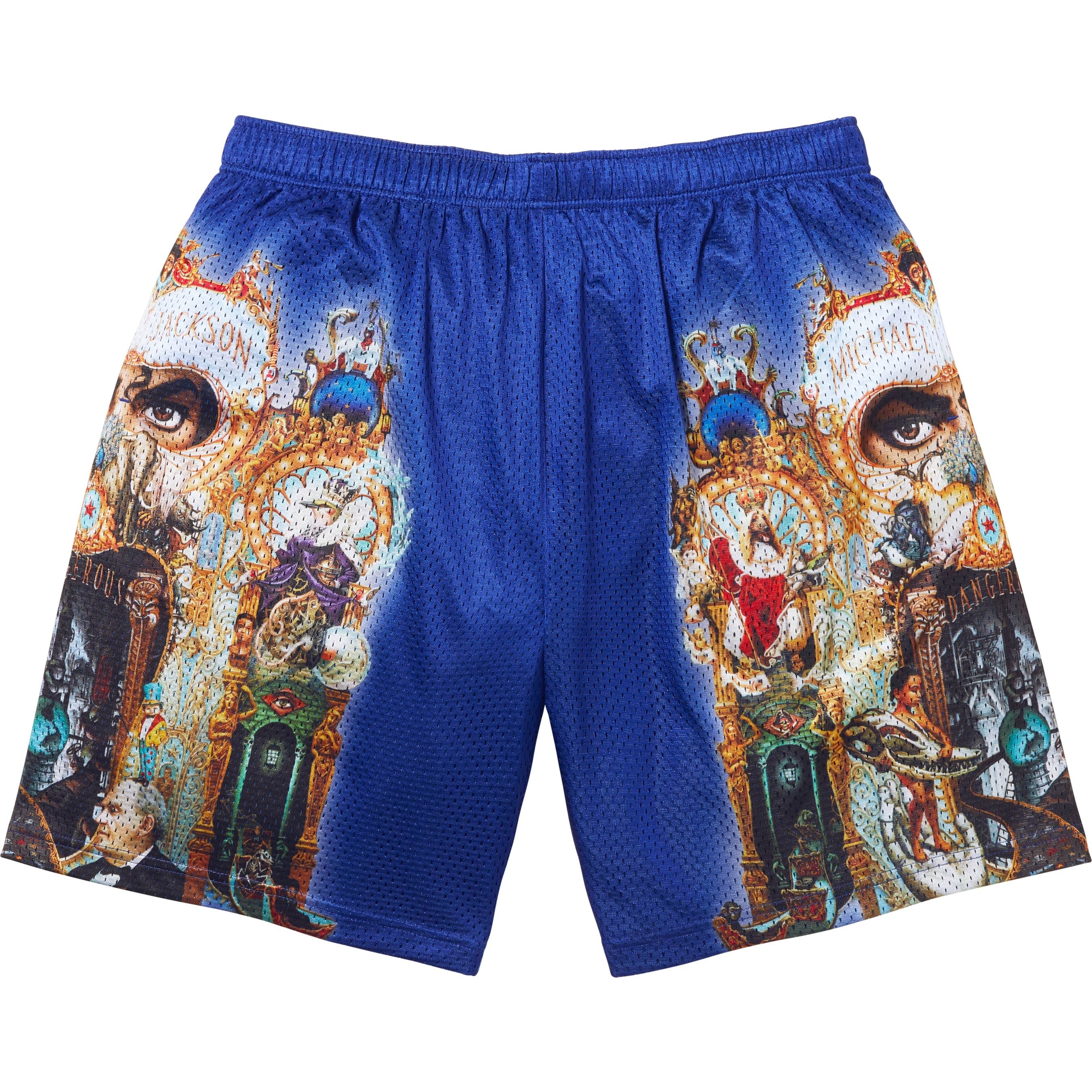 Supreme Michael Jackson Dangerous Mesh Short (FW25) - Royal - $148